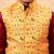Jbn creation boy's yellow nehru jacket