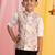 Jbn creation boy's pink nehru jacket