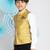 Jbn creation boy's yellow nehru jacket