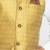 Jbn creation boy's yellow nehru jacket