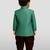 Jbn creation boy's green and coffee indowestern sherwani and cowl dhoti pant set