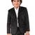 Jbn creation boy's navy blue blazer