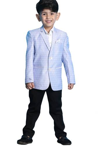 Jbn creation boy's lavender blazer