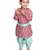 Jbn creation boy's multicolor-base-pink and mint kurta and dhoti set