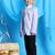 Jbn creation boy's lavender blazer