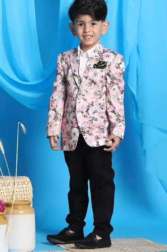 boy's pink blazer