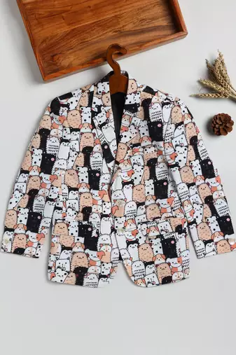boy's multicolour blazer
