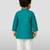 Jbn creation boy's cyan pure cotton kurta pyjama set
