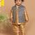 Jbn creation infant boys silk blend nehru jacket