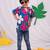 Jbn creation boys' blue ethnic shirt