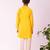 Jbn creation boys' yellow and cream kurta pyjama set