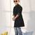 Jbn creation boys' black kurta