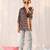 Jbn creation boys' coffee ethnic shirt