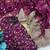 Wine Color Embroidered Sequins Chiffon Saree
