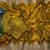 Mustered Yellow Color Embroidered Sequins Chiffon Saree