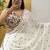 White Color Sequins,Digital Print With Real Mirror Work Georgette Lehenga Choli