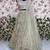 Cream Color Thread Embroidery,Dori Work With Latkan Sequins Work Karishma Silk Lehenga Choli