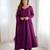 Stylish Lucknowi Embroidered Georgette Anarkali Suit