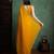 Yellowcolor fendy chiffon saree with running blouse
