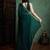 Green color fendy chiffon saree with running blouse