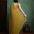 Gold color fendy chiffon saree with running blouse
