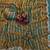Mustard Color Sequence Embroidery Work Space Silk Saree