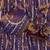 Purple Color Sequence Embroidery Work Space Silk Saree