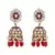 Indian wedding bollywood handcrafted kundan & pearl jhumka earrings for women 