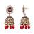 Indian wedding bollywood handcrafted kundan & pearl jhumka earrings for women (e3271m)