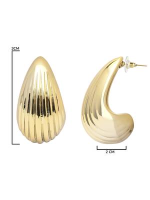 Indian wedding bollywood lightweight stud earrings for women  5