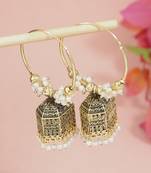Indian wedding bollywood jhumka earrings for women 