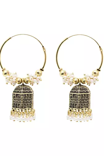 Indian wedding bollywood jhumka earrings for women 