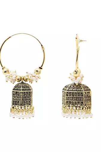 Indian wedding bollywood jhumka earrings for women 