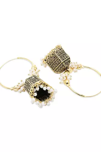 Indian wedding bollywood jhumka earrings for women 