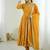 Heavy faux georgette with embroidered sequence work anarkali set