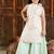 Jbn creation girls' mint green kurta and palazzo set