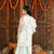 Jbn creation girls' mint green kurta, palazzo and dupatta set