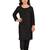 Jbn creation girls' black kurta and pant set