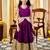 Jbn creation girls' purple lehenga set