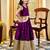 Jbn creation girls' purple lehenga set