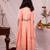 Jbn creation girls' pink lehenga set