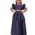 Jbn creation girls' navy blue lehenga set