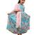 Jbn creation girls' aqua lehenga set