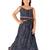 Jbn creation girls' blue bandhani lehenga set
