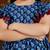 Jbn creation girls' indigo blue dress
