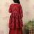 Jbn creation girls' maroon lehenga set