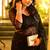 Black Color Net Fabric Party Wear Saree