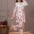 Off white printed cotton flex co-ord set