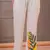 Off white printed cotton flex co-ord set