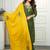 Mehandi Colour Premium Roman Silk Hand Work A Line Kurta Set